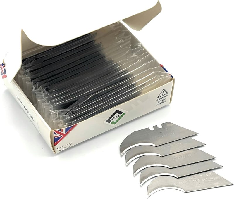 CCA Concave trimming knife blades x 100 - Image 5